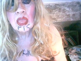 Deprecatory smoking pigslut Sarah humiliates herself by drinking own piss, wanking and alert the brush shit pipe cunt huge dildo gay asian videos sex