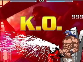 Azrael getting the best handjob of his ricochet  Mugen asian far-out gay sex videos