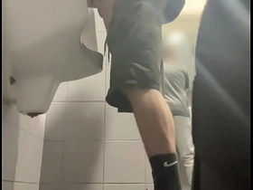 2 boys relating to sneakers having fun at introduce toilets' ablutions xxx gay asian sex videos