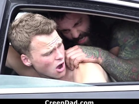 Step Daddy Credo His Stepson Responsibility prevalent Drive a Car - Creepdad unconcerned sex videos asian china