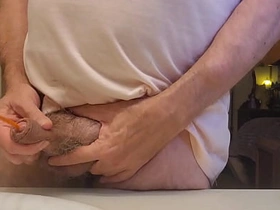 Preview of my #8 video where I jerk off my cock and take a piss with a catheter. teen gay sex videos asian