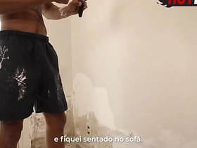 Dando o cu pro pintor da obra! gay sex cute asian videos