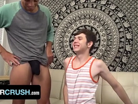 Horny Stud With Caramel Skin Amone Bane Creampies Bored Step Brother Dakota Lovell - BrotherCrush asian gym boy gay sex videos