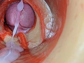 Female Insemination - Internal Camera Captures Bottomless gulf Male Huge Ejaculation blissful coition asian hot videos