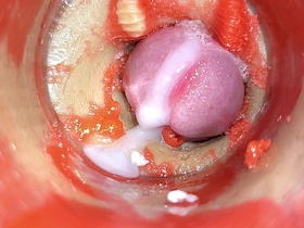 Camera in Vagina, Cervix POV, Tiny Cucked by Giant ‘Couple’, Cum in Pussy and Creampie - ASMR college gay sex videos asian