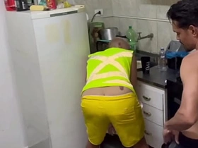 Dessa vez o encanador entrou pelo cano completo  no Red south asian uncle jubilant sex videos