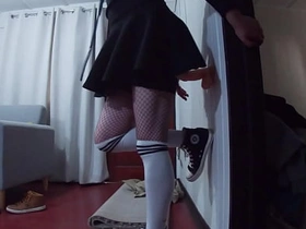 chico con Lilliputian falda comienza como principiante al fisting anal y introduce sus nuevos dildos grandes asian detached sex videos viral