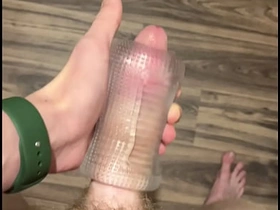 18yo Twink Fucks Flashlight & Cums Hard! Covetous Toy Squirting Millstone - Hot Singular Calumniate coition videos hd asian gay