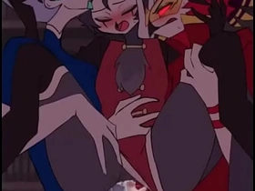 Helluva boss threesome (stolas andrealphus vassago) south asian mature gay sex videos