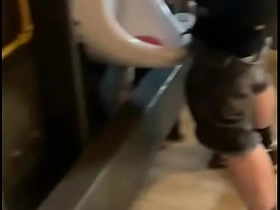 Amateur guy caught in public urinal (he can't pee so he prefers less jerk off) asian gay sex videos thisvid.com
