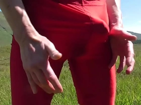 Cumming Permanent Outdoors in Peppery Lycra asian gay masti sex videos
