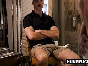 Two hot twink lovers fucked hard at the end of one's tether their pervy boss. Ended up jacking off, round them on their knees, mouths open, tongues out. I shot enough to paint stripes across both their faces and coat their tongues old asian gay sex videos