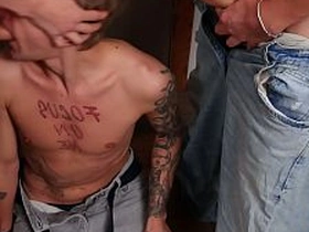 No62 Two Guys With Big Dicks Fuck a Twink's Tight Asshole hunk asian cheerful sex videos