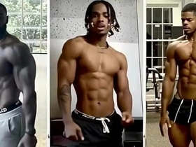 Three Hot Black Muscle Man Show They Muscle(HBMM) !(AI-generated) asian gay boss sexual intercourse videos
