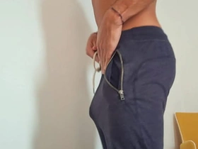 Masturbating and humping my big cock in a Hotel Room asian blowjob gay sex videos