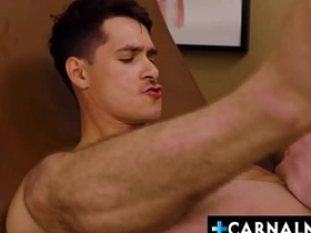 Twink Zander Woodz procurement his ass pounded hard by the hunk doctor Legrand Wolf during his pre season restrain up asian gay site videos sex
