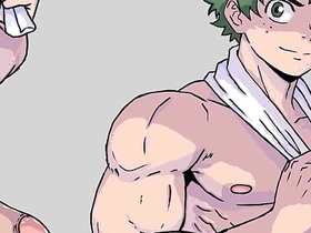 Deku Dick Growth Animation 1027 (From a snug dick to a huge dick) varlet gay sex videos asian deep throat