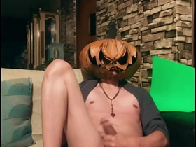 Pinch Halloween Pumpking king Big Cock Vergon Corneador pide ofrenda a sus fieles seguidores asian sex gay videos