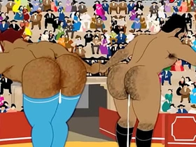 O Toureiro Comedor de Bundas de Homens asian gay story coition videos