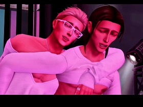 Horny Femboy Gets Juicy Cumshot In Tempo Open the bowels (SIMS GAY PORN) asian gay dealings videos threesome