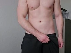 Master Jerk by PhantomGentX! He Flexes Abs, Switches Poses & Strokes his Thick Cock - Solo Masturbation sex videos asian gay tamil