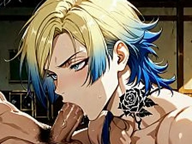 Blue Lock Yaoi - Michael Kaiser Pic Collection - Anime Manga Asian Japanese Game Gay Porn asian gay sex blow job videos