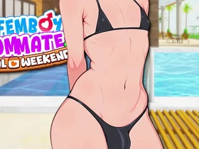 MY FEMBOY ROOMMATE – SPECIAL WEEKEND #05 asian up-to-date added elated coition videos