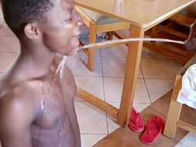 African Twink Raw 3-way asian gay sex videos away from debjani