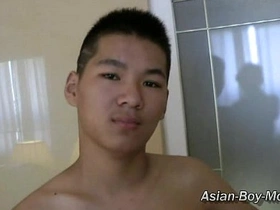 BigCock Asian Guys Masturbate asian gay solo sex videos