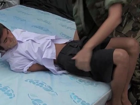 Asian Twinks Hans and Jake Bareback gay sex videos clips asian forebears Public