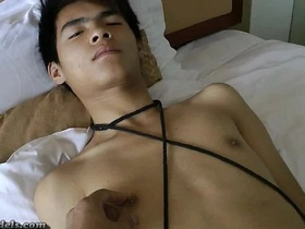 Slim AsianBoyz BoundHandjob cute gay boy sex videos asian