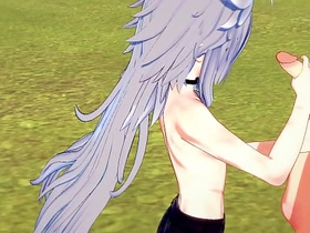 Genshin Impact Yaoi - Razor Handjob and fucked by Diluc - Japanese Asian manga anime game porn unconcerned asian mature unconcerned making love videos