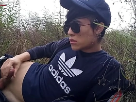 Cute gay Asian twink Jon Arteen speaks French, masturbates his smooth penis in chum around with annoy rain, lubricated with his saliva, moans, ejaculates sticky cum her high horse fingers asian uncle sex videos gay