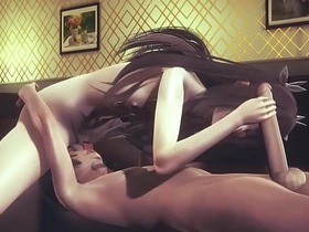 Yaoi Femboy - Kuki Handjob and 69 - Dastard crossdress Japanese Asian Manga Anime Game Porn Gay asian dirty gay sex videos