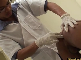 Asian pissing twink barebacked by doctor after anal exam asian cute gay sex videos