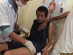 Asia twink cums inhibit 3way sex and oral close by doctors asian gay sex videos twitter.com
