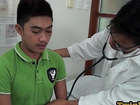 Gay doctor seduces nympho Asian patient in medical room rough asian gay sex videos