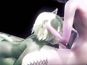 Furry Yaoi - Two cats sex in the Gents - Sissy crossdress Japanese Asian Manga Anime Cag  Game Porn Gay asian gay daddy sex videos