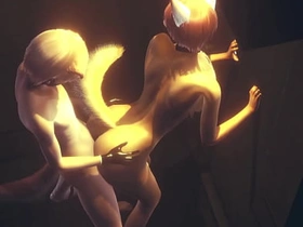 Floccose Yaoi - Fox gives boy a handjob then fucks him liken the hedge in an suiting someone to a T - Anime Manga Asian Japanese Game Porn Gay asian gay sex videos by debjani