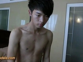 Cute Asian Twink Jerk Stay away from After Shower asian anal gay sex videos